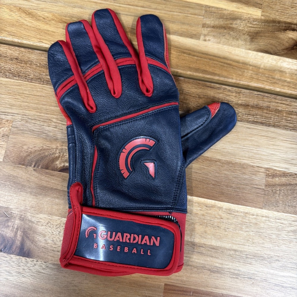 GUARDIAN POMPEY CLASSIC STRAP SHEEPSKIN LEATHER BATTING GLOVE Left Hand XL